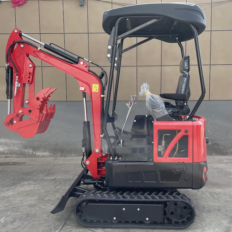 1tons mini hydraulic crawler excavator